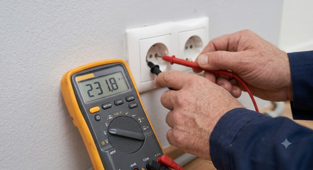 Odborné meranie napätia pri revízii elektroinštalácie